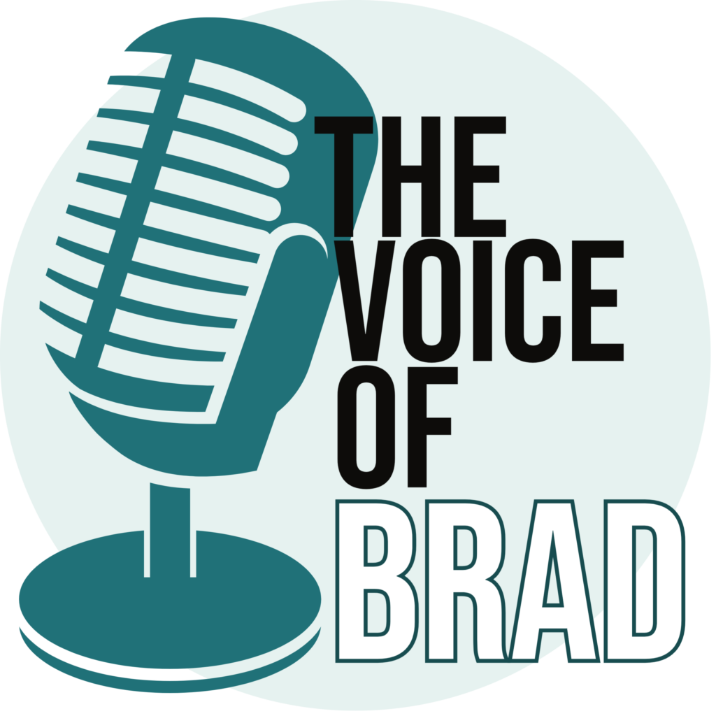 The Voice Of Brad Logo